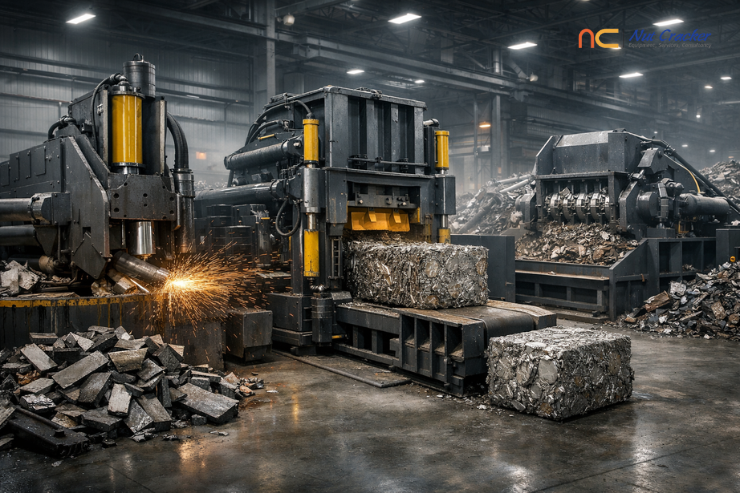 How Hydraulic Systems Increase Efficiency in Scrap Processing Machines